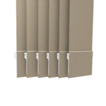 hessian replacement vertical blind slats