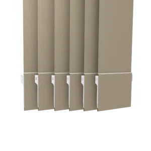 hessian replacement vertical blind slats