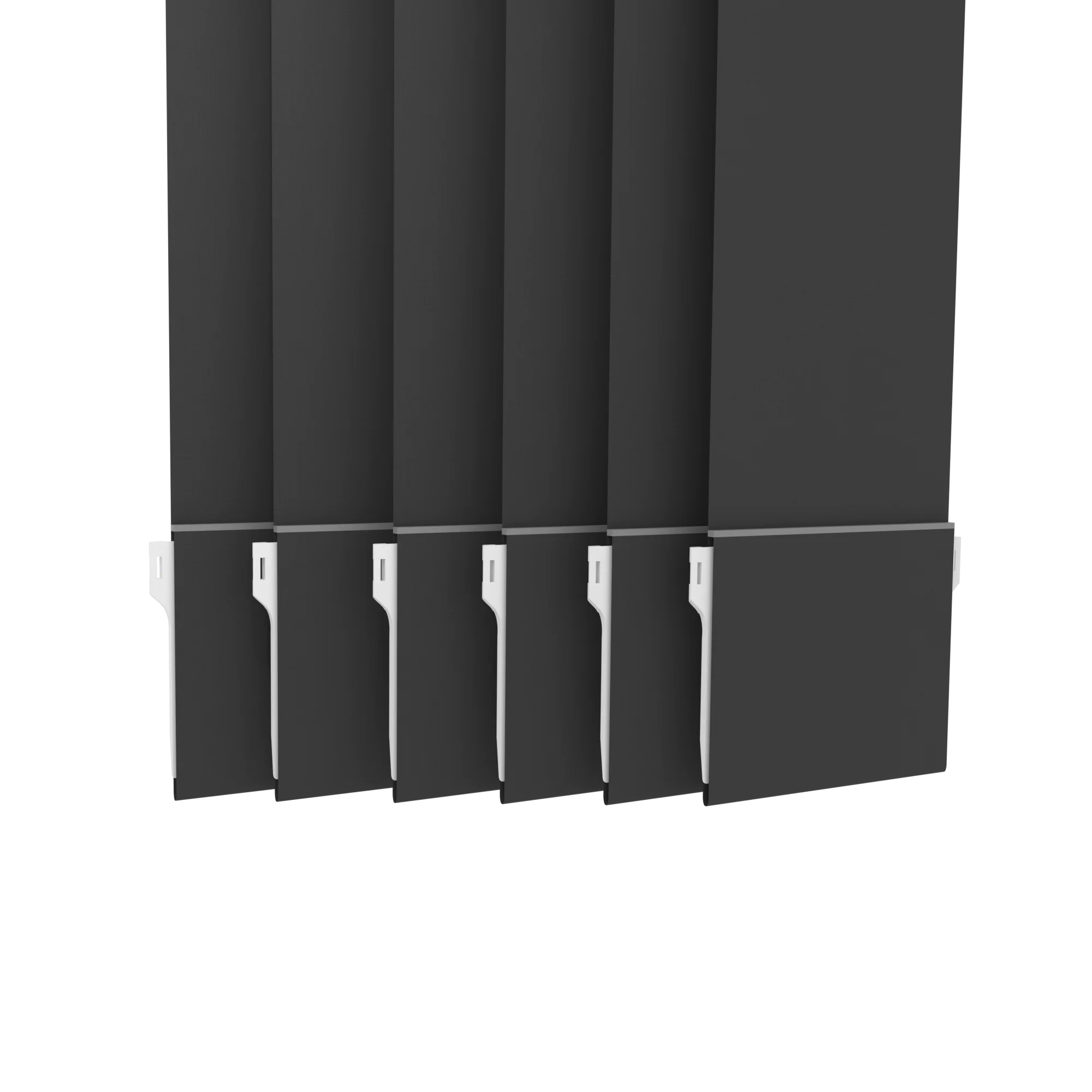 LP1126_TradeSelect-Noir-LineOfSlats noir replacement vertical blind slats