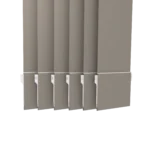 taupe replacement vertical blind slats
