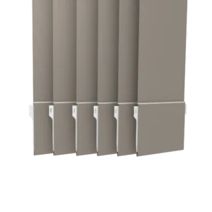 taupe replacement vertical blind slats